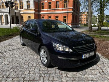 Peugeot 308 1.6 HDI 120KM 2015r Bezwypadkowy - Prywatne auto BDB STAN!