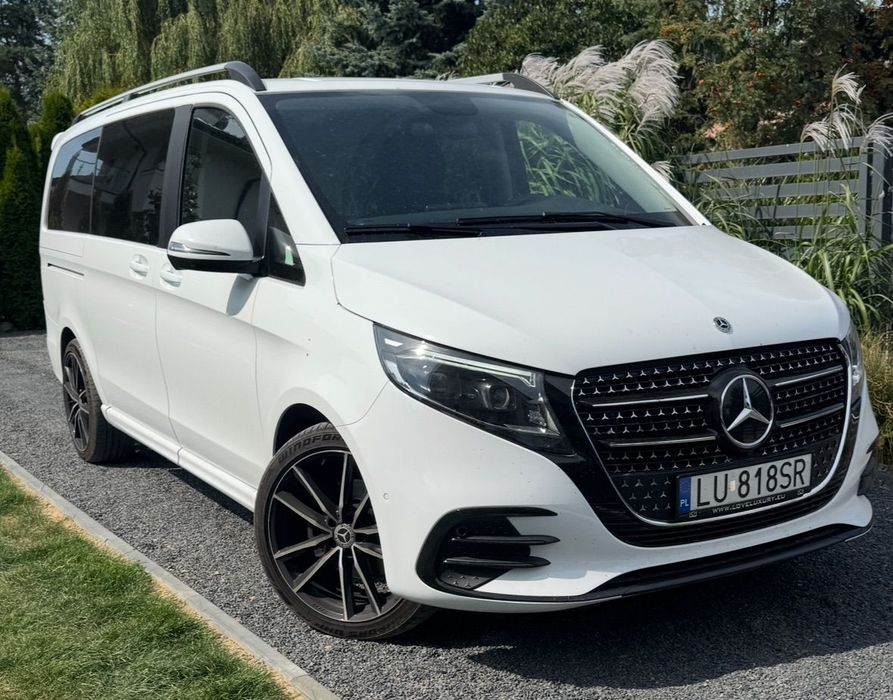 Mercedes-Benz Klasa V MERCEDES V250 salon lift ŁÓŻKO hak 2023 AMG 8 osób FAKTURA VAT
