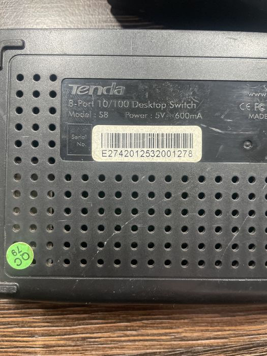 Комутатор Tp-link , Tenda 8port