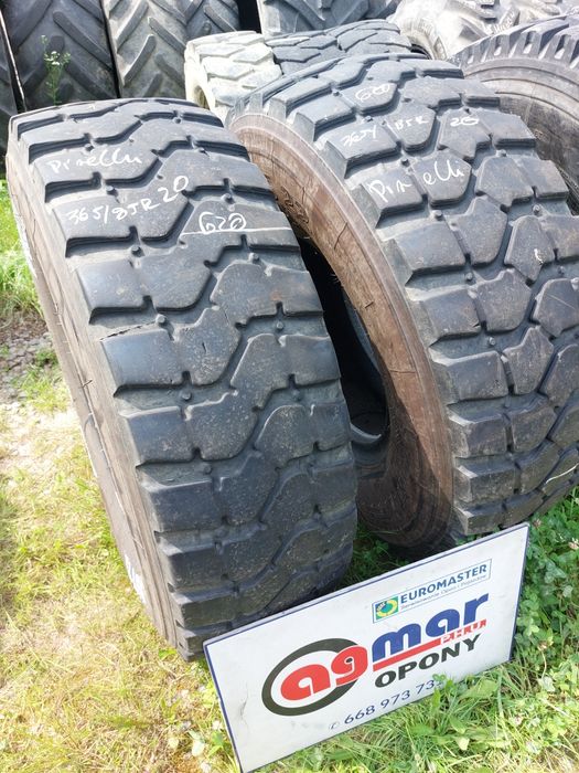 365/85R20 Pirelli opony używane rolnicze