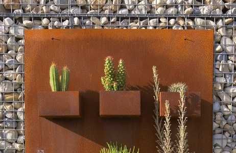 Fabricamos Floreiras em Aço Corten
