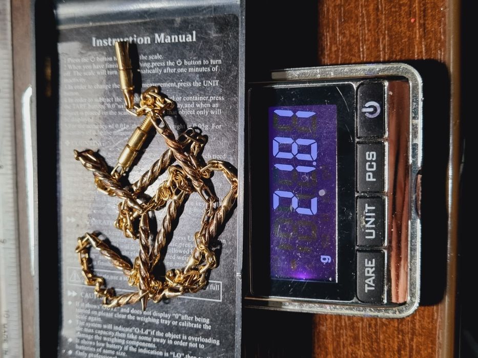 Золотая цепочка 22 грамма