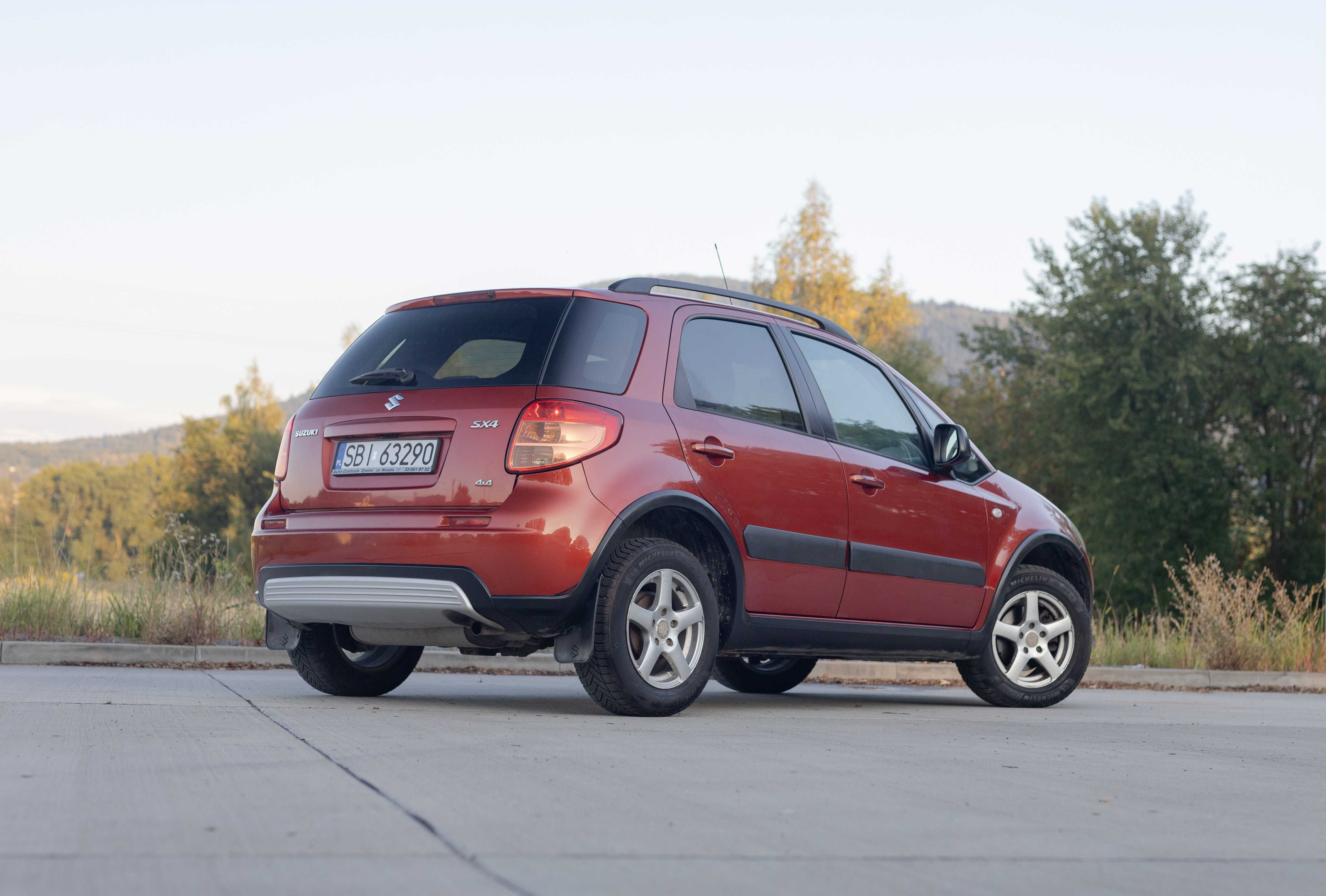 Suzuki SX4 1.6i 4x4/ 120 T km/ Navi/ KeyLess/ Bez rdzy / Klima