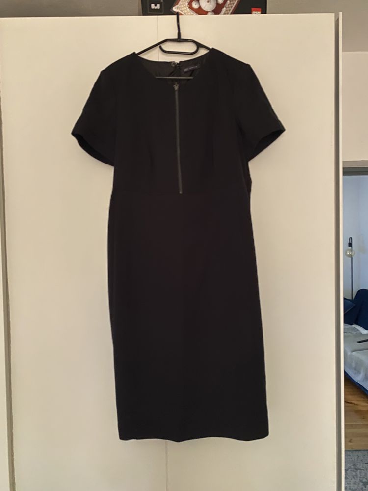 Sukienka midi czarna Marks&Spencer 18/46