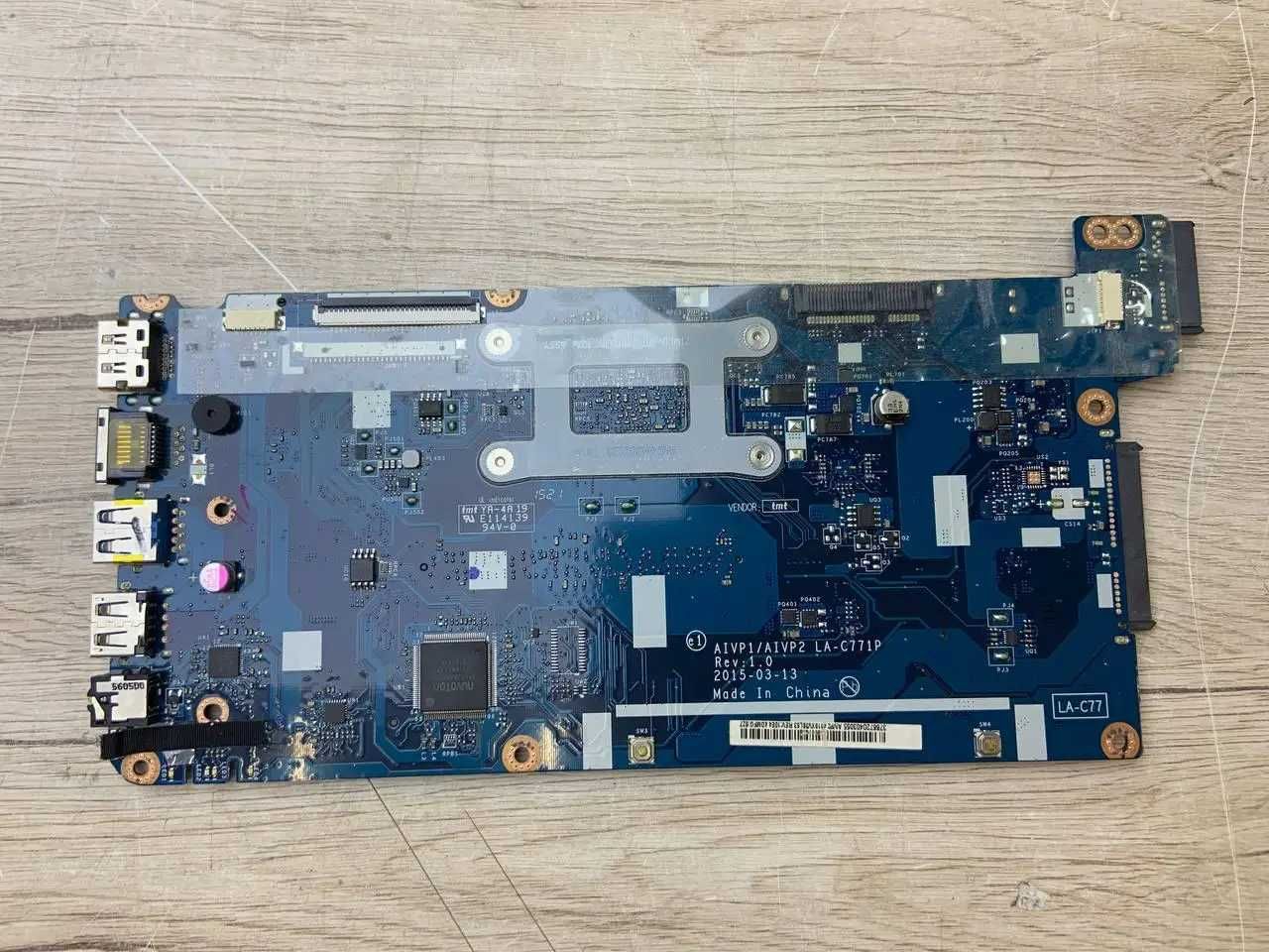 Материнська плата Lenovo IdeaPad 100-15IBY LA-C771P AIVP1 AIVP2 DDR3