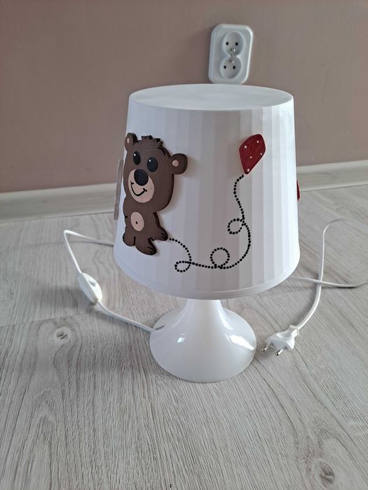 Żyrandol dziecięcy plus lampka