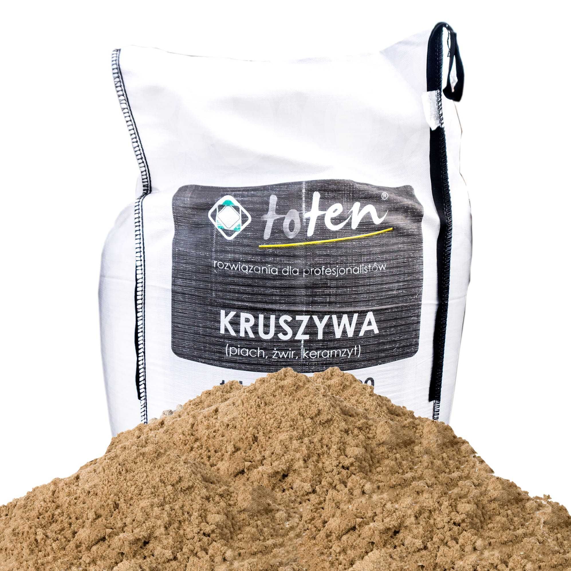 ziemia ogrodowa,przesiewana, piasek wislany kopalniany w big bag