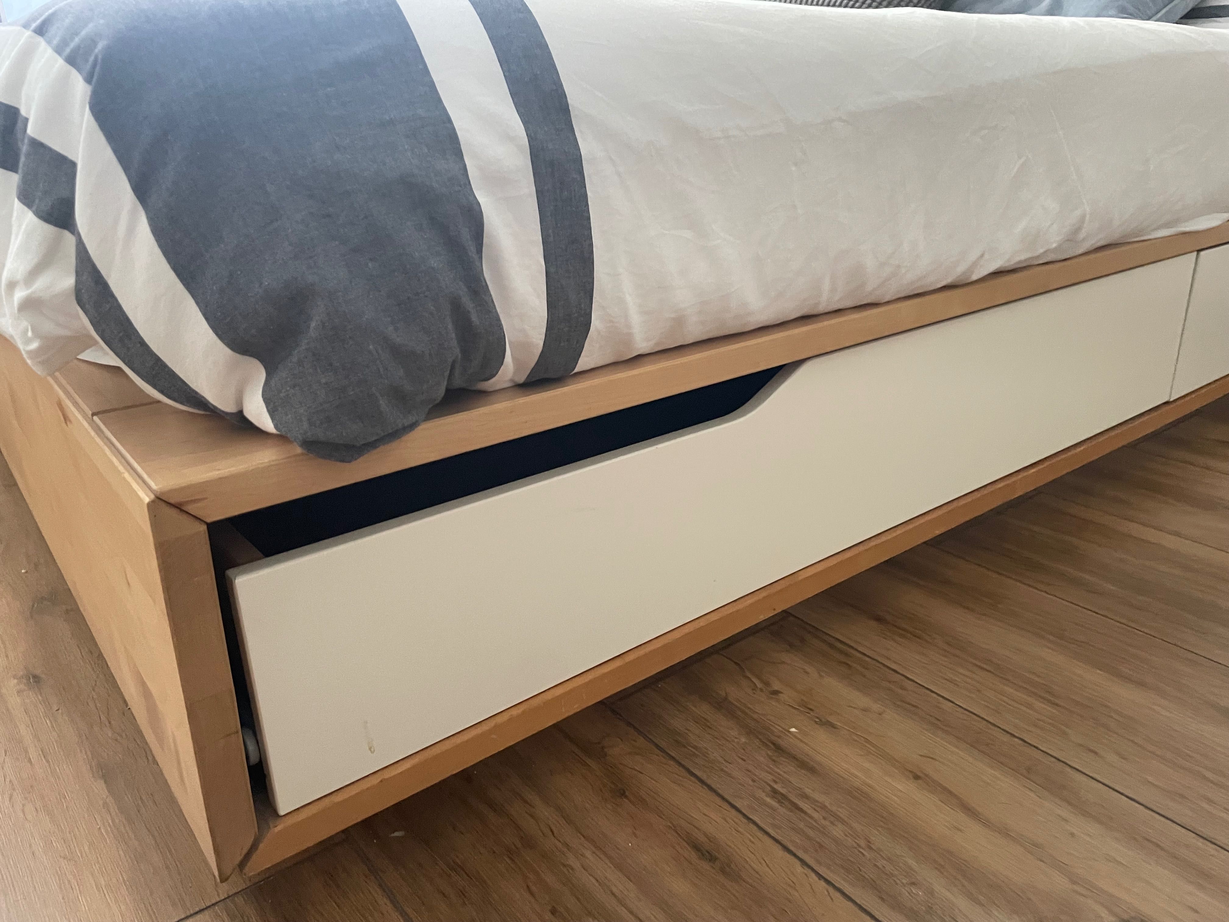 Cama MANDAL Ikea 160x200 usada