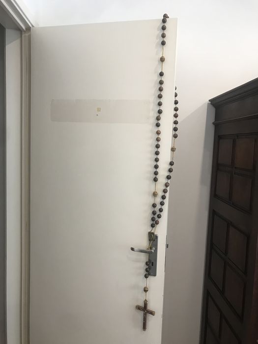 Terço antigo gigante