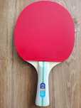 Złożona rakietka Friendship C5 z okładzinami PalioAK47 Red tenis stoło