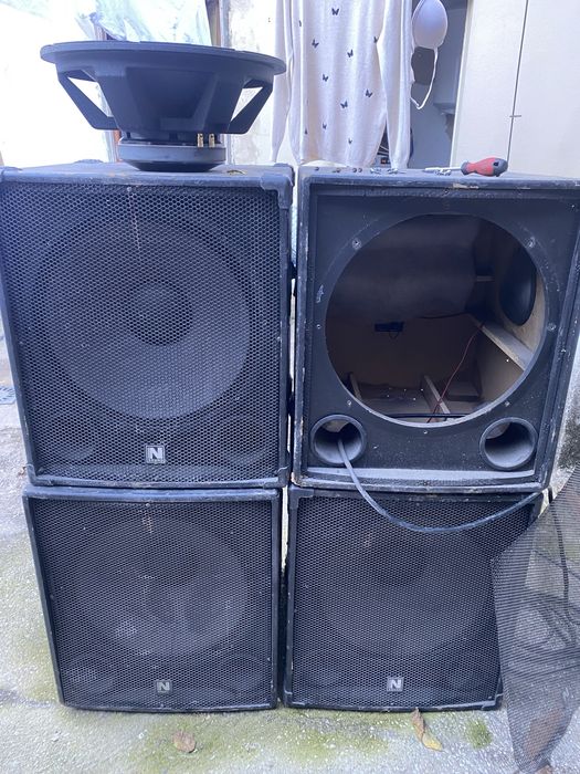 4 Altifalantes 18 the box 18LB100-4N