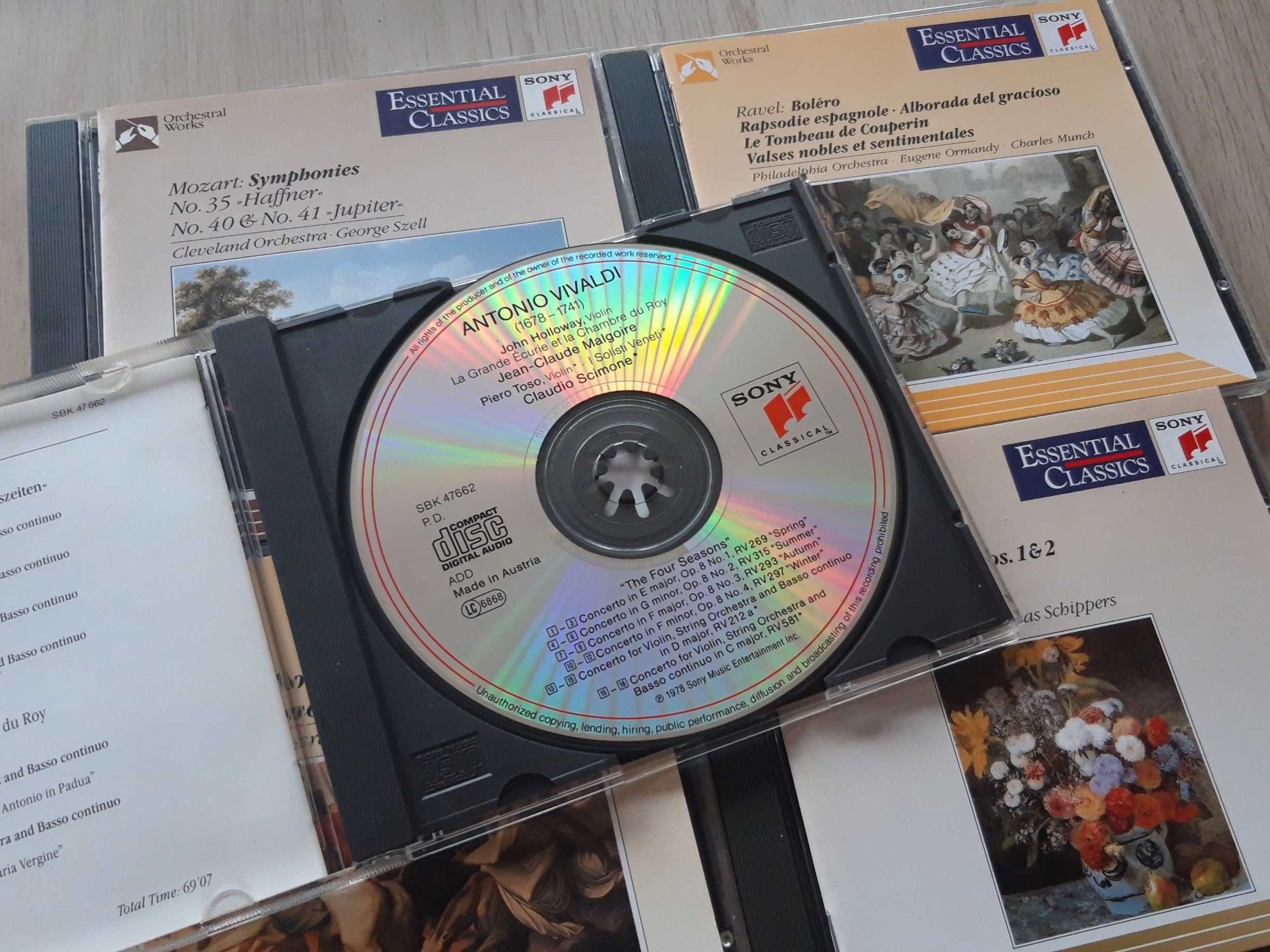 CD música clássica (Beethoven, Mozart, Chopin, Ravel, Vivaldi)