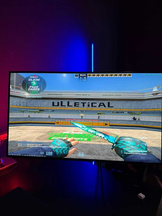 Monitor LG Ultragear, 32" 4k, ecrã OLED, modo duplo (240/480 Hz)