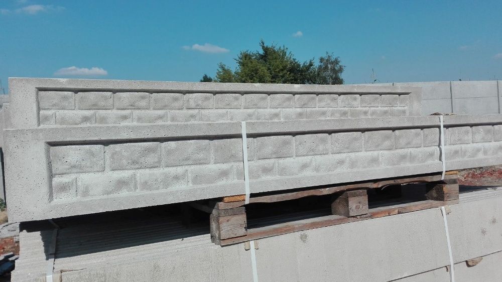 Podmurówka betonowa L 2,50 H 0,25