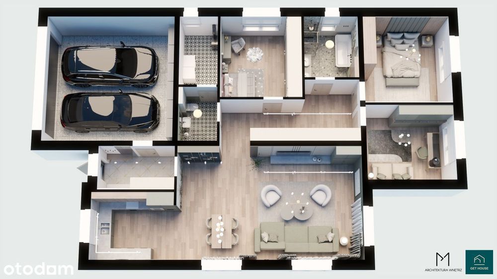 Dom wolnostojący Łochowo 174,38 m2