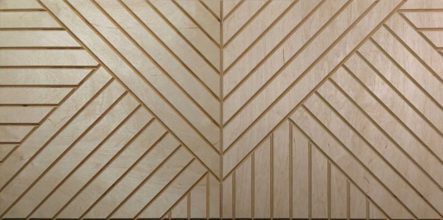 Panel Dekoracyjny Drewniany 3D 50x50cm -Odbicie