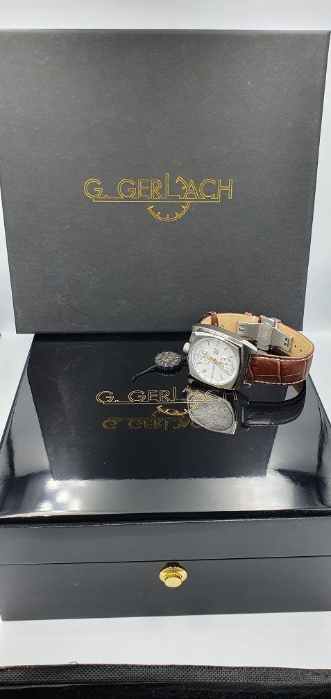 G. Gerlach CWS T-1 Mechaniczny Chronograf - bullhead - Made in Poland