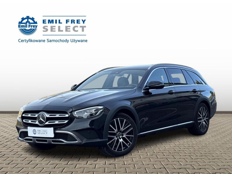 Mercedes-Benz Klasa E 220d 4Matic All-terrain, Airmatic, Szyberdach, Ambiente, Hak, FV 23%