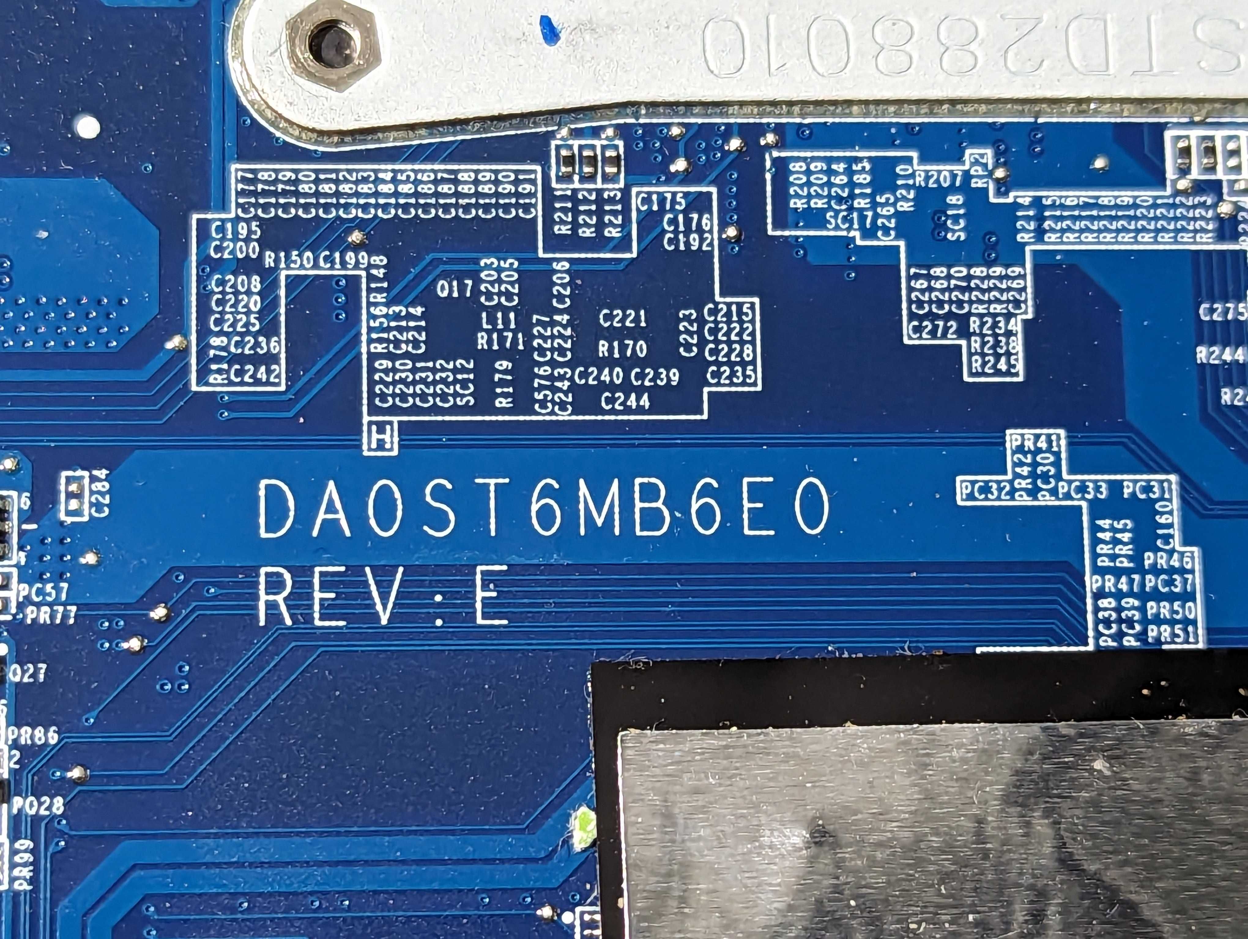 OEM Mother-Board Lenovo DA0ST6MB6E0 REV: E