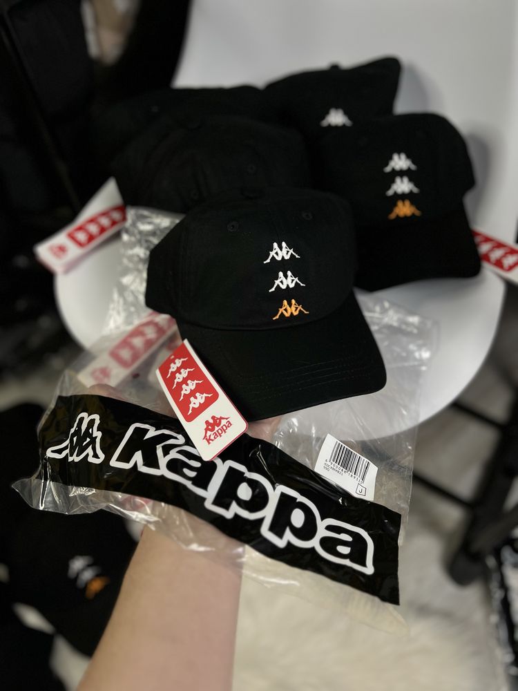 NEW/НОВЫЕ Unisex кепки/бейсболка Kappa с лампасами