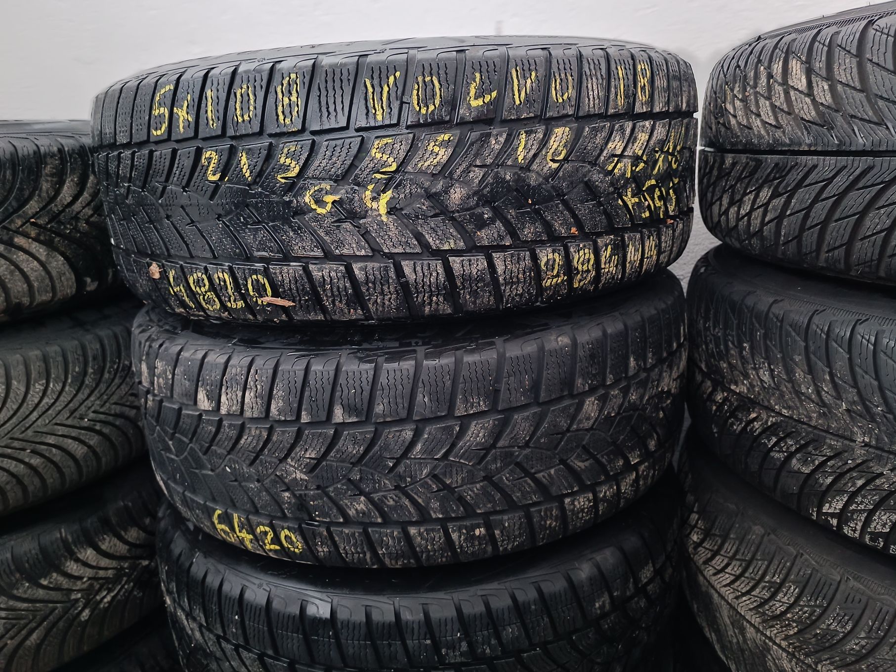 5x108 Alufelgi Felgi Aluminiowe 18 Koła Zimowe Zima VOLVO C30 C70 S40 V40 Cross Country S60 V50 V60 V70 s90 v90 xc40 XC60 XC70 Ford 5-6,5mm Legnica ALU-RAD 215/55
