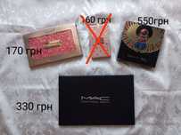 Палетки тіней Zeesea,MAC, Patricia Ledo,Glambee