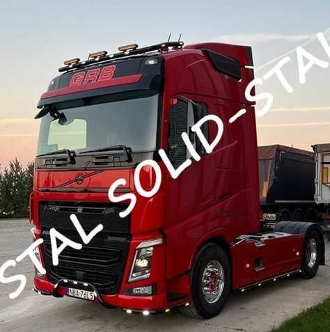 Orurowanie POD ZDERZAK z oświetleniem led Volvo Fh5 / Fh4 / FH3 POLER