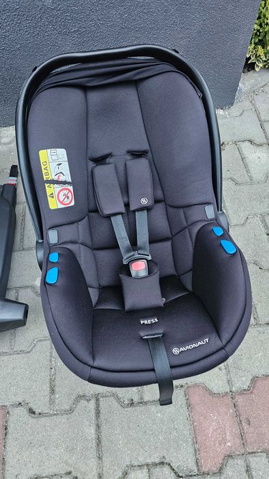 Fotelik Avionaut Pixel + baza + lusterko + kocyk + adaptery