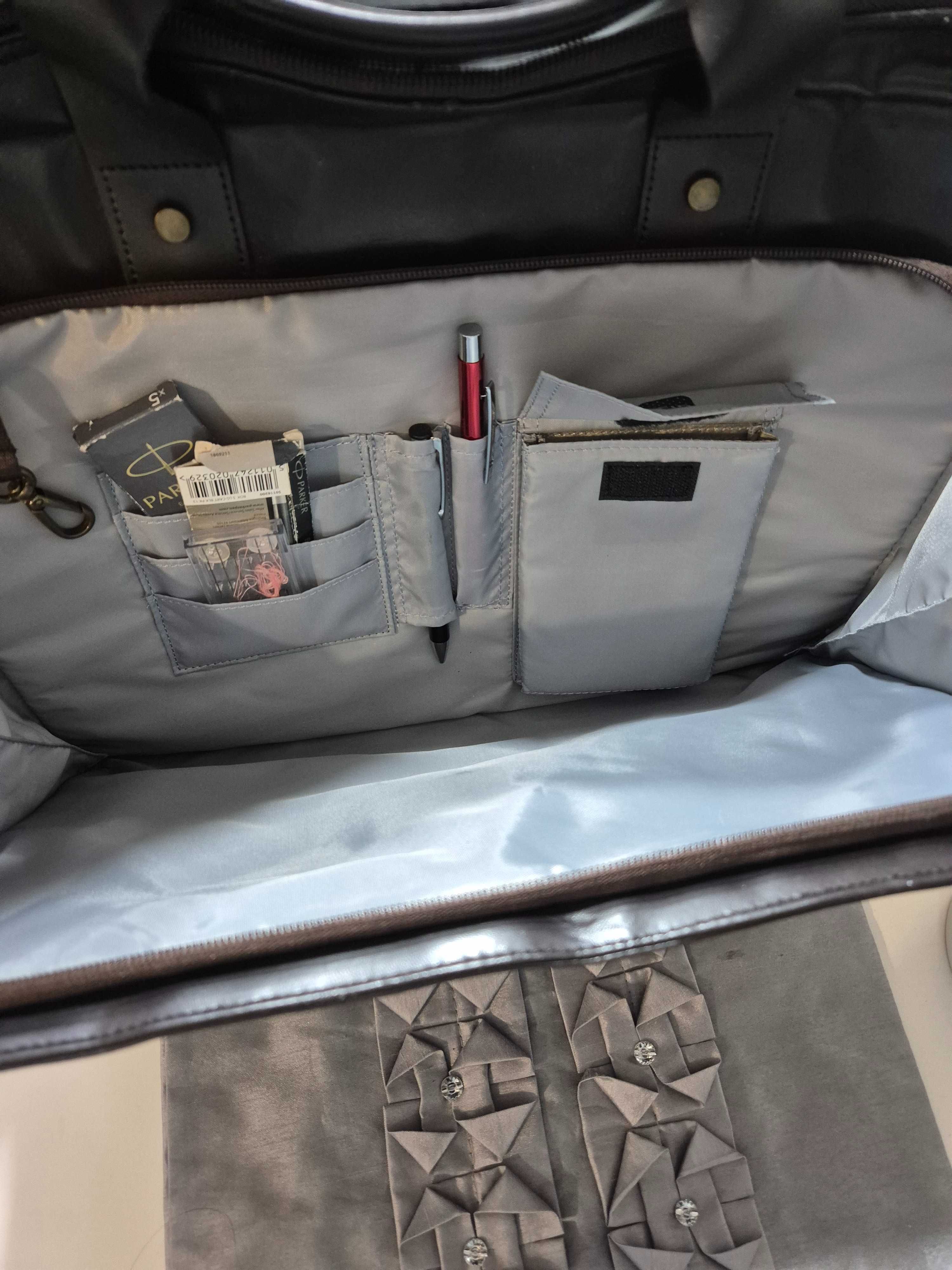 Torba na laptopa skórzana HP