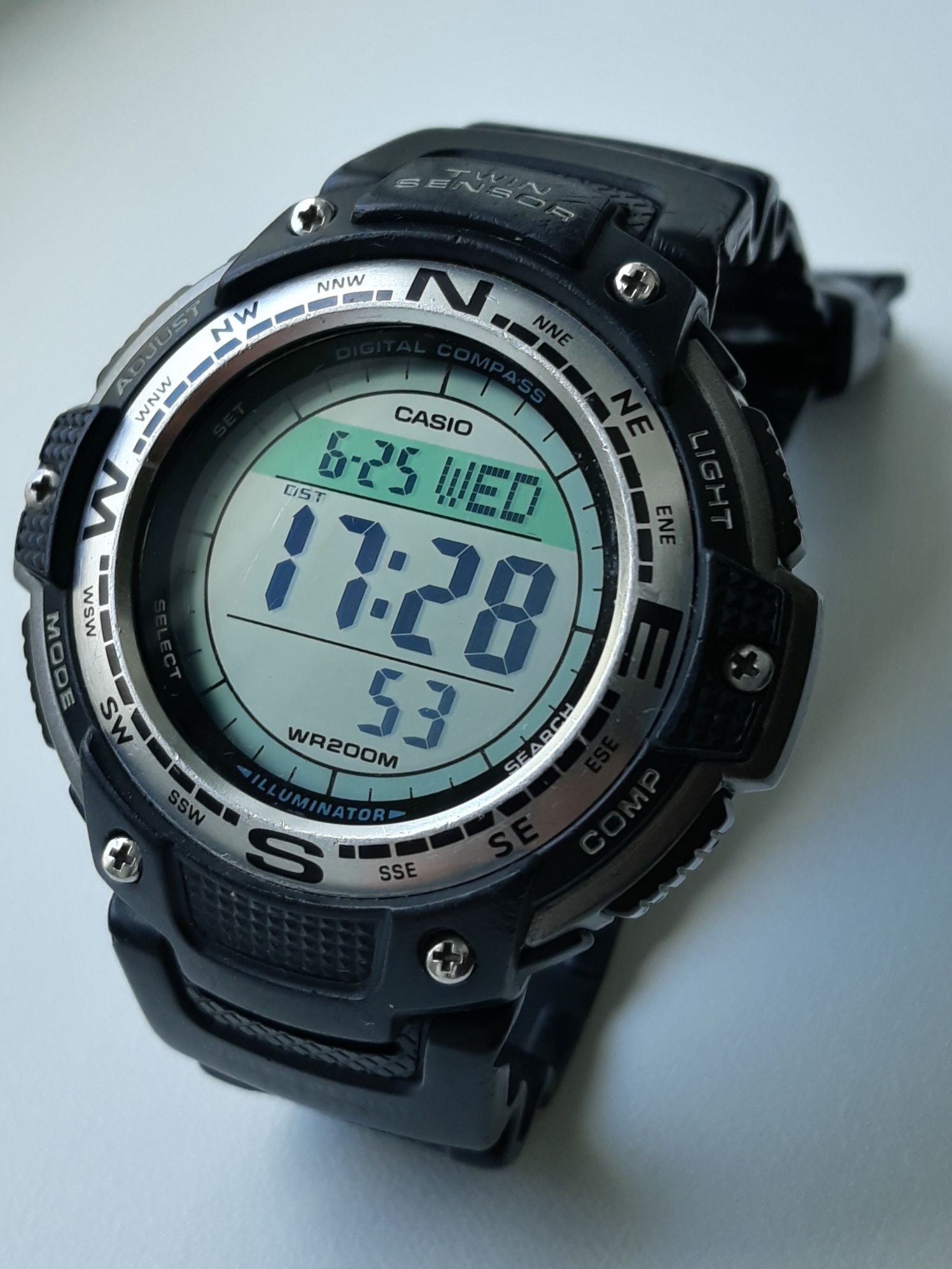 Zegarek męski CASIO SGW-100 Twin Sensor