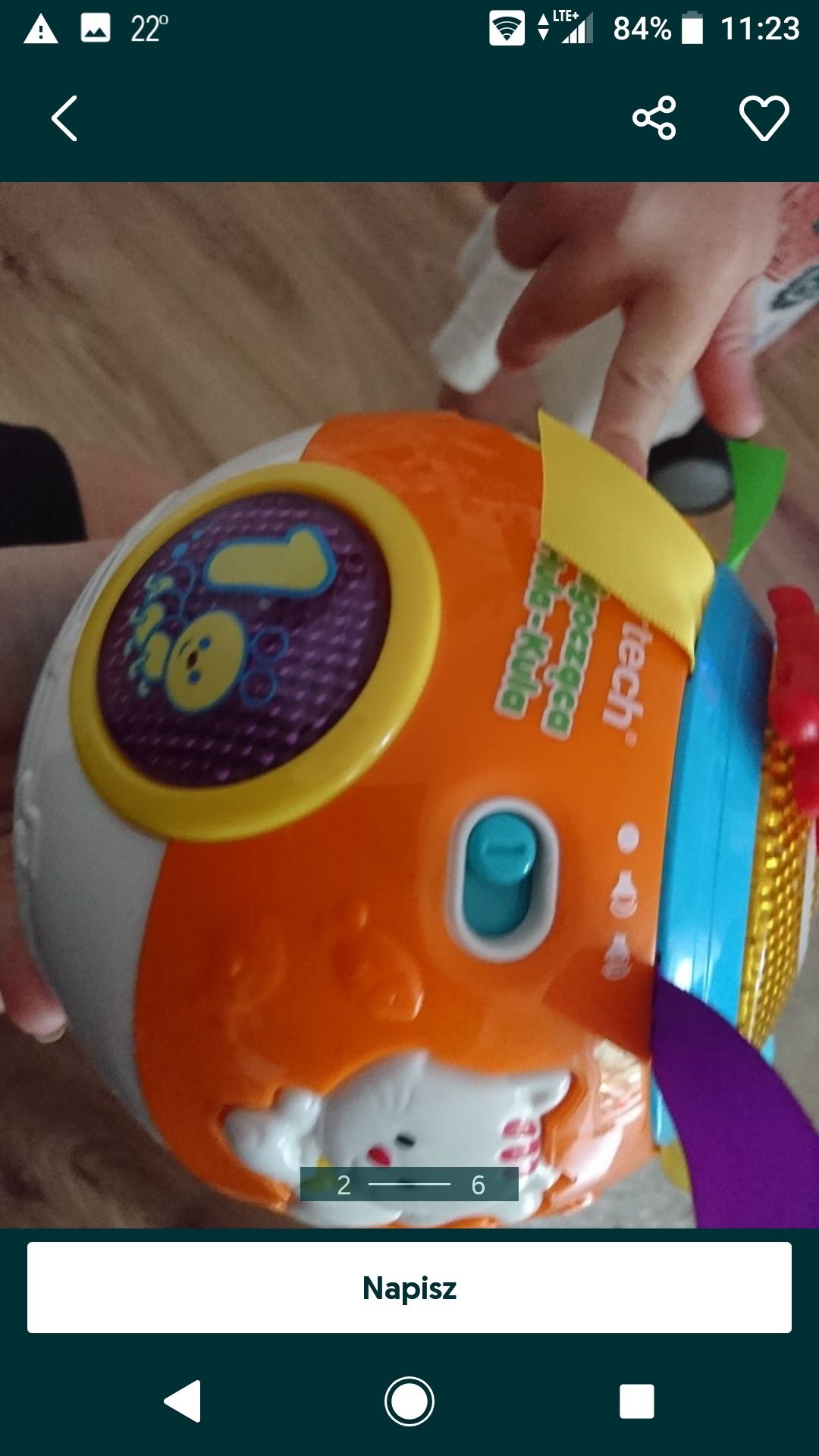 Interaktywna kula Vtech