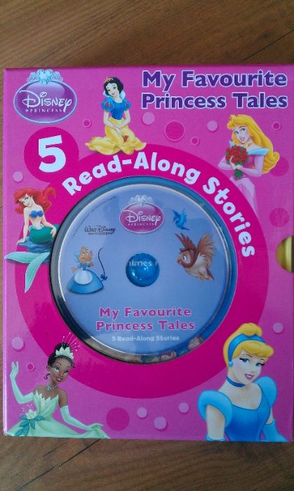 Disney: My Favourite Princess Tales - 5 ang. książeczek + płyta CD