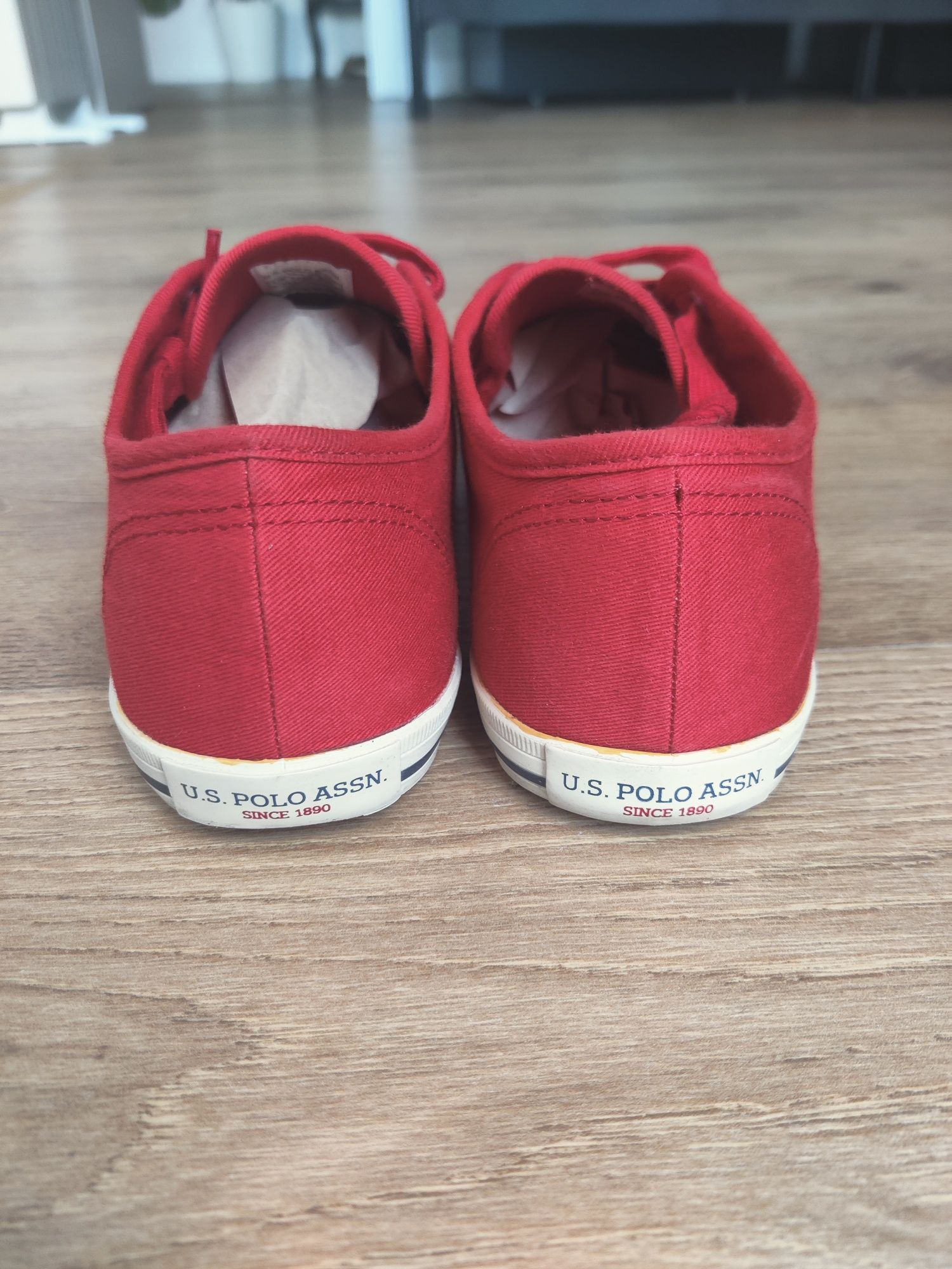 Tênis vermelhos confortáveis 38 / US Polo Assn.