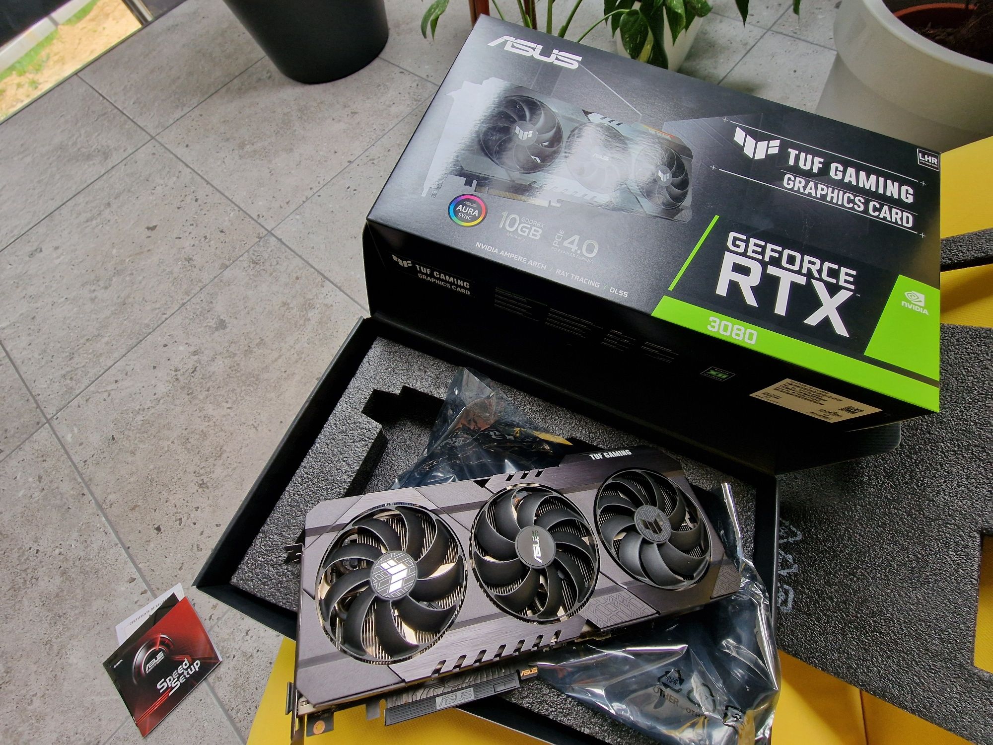 Geforce RTX 3080 Asus TUF Gaming 10G