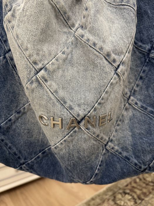 Сумка Chanel джинсовая