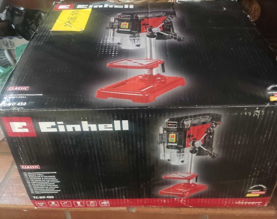 Berbequim de bancada novo einhell