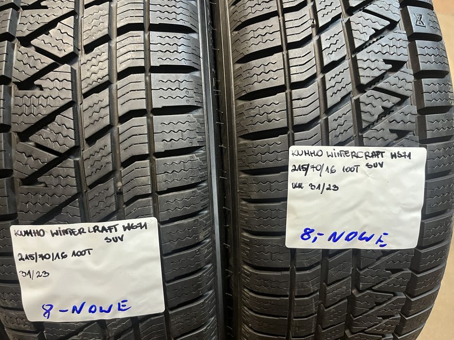 215/70/16 100T KUMHO WINTERCRAFT WS71 suv demo ziomwe