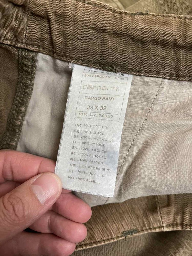 Штаны карго Carhartt