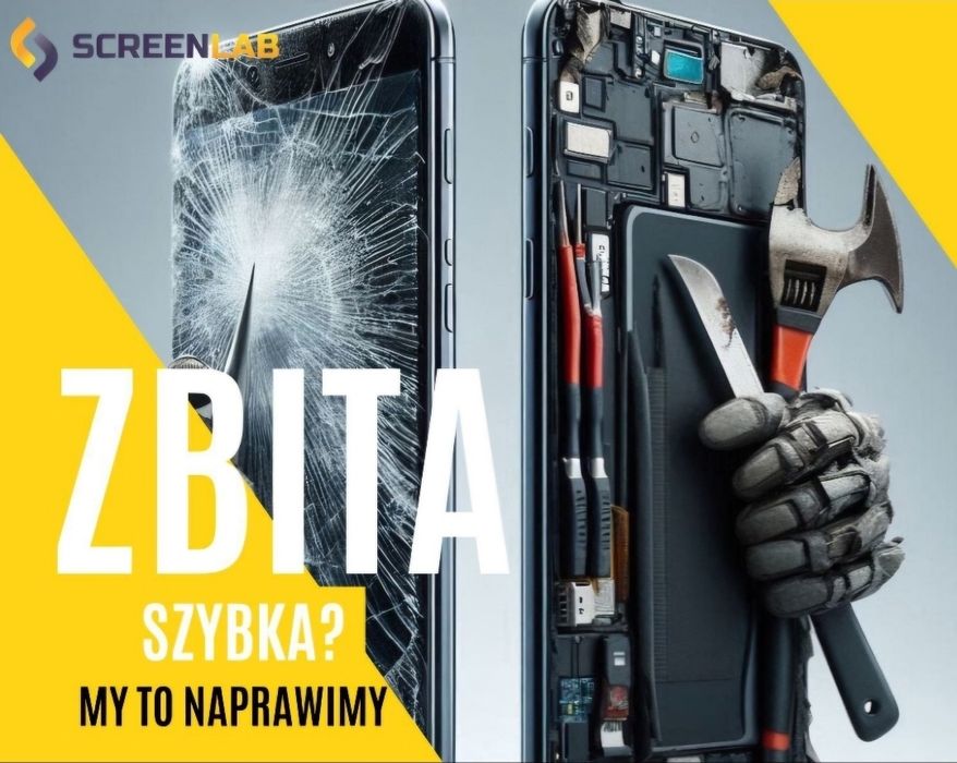 Naprawa Serwis Wymiana Szybki LCD Baterii iPhone Samsung Xiaomi