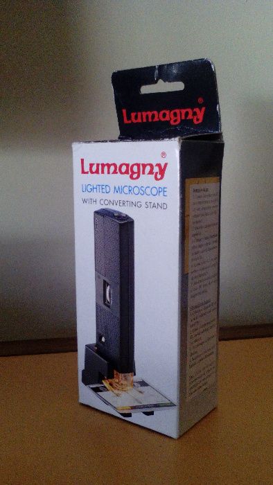 Microscópio de bolso com luz Lumagny 30x