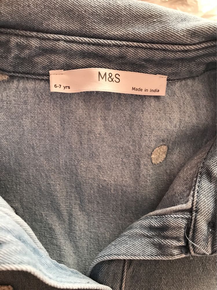 Плаття джинсове дівчинка M&S h&m next