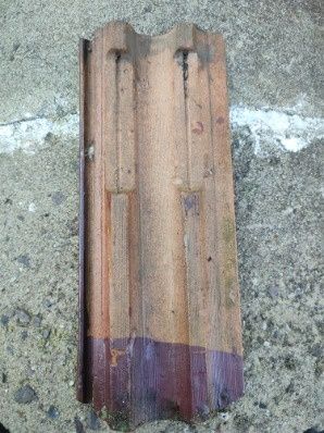 Dachówka ceramiczna poniemiecka rozbiórkowa