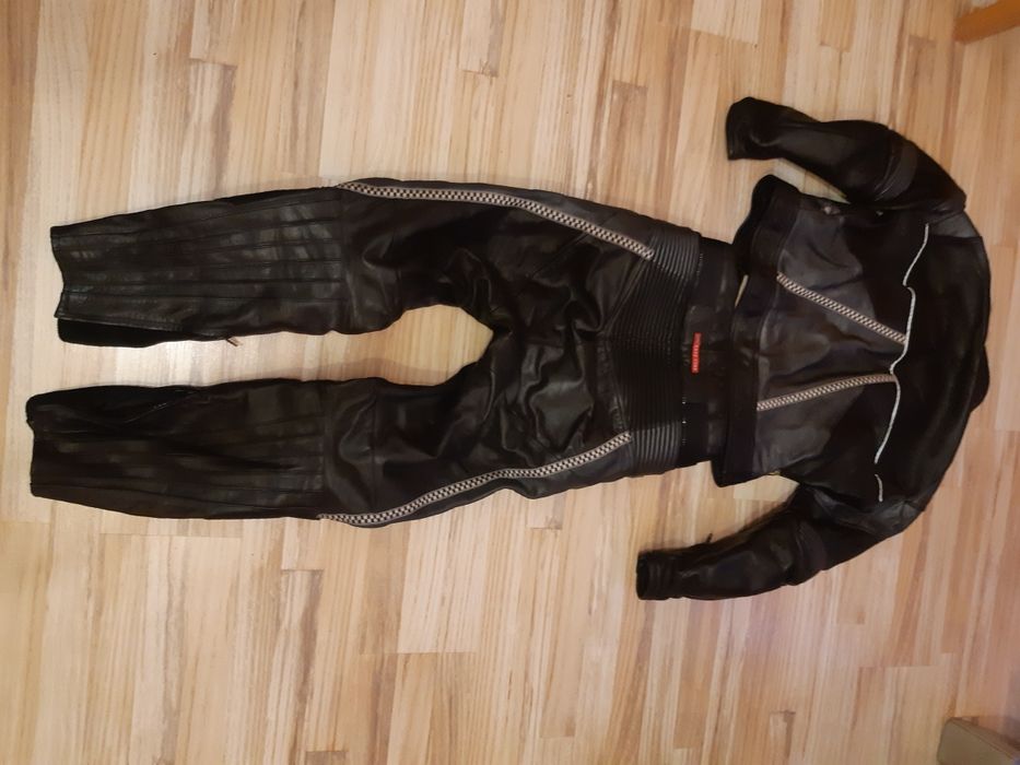 Skórzany kombinezon motocyklowy 52