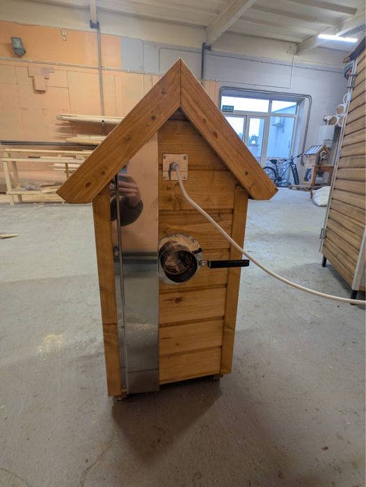 Коптильня електрична Міні 1.0 для дому та дачі 59л для мʼяса та риби