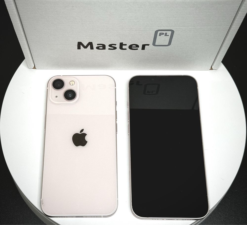 Apple IPHONE 13 128gb PINK 100% bat Idealny Gwarancja