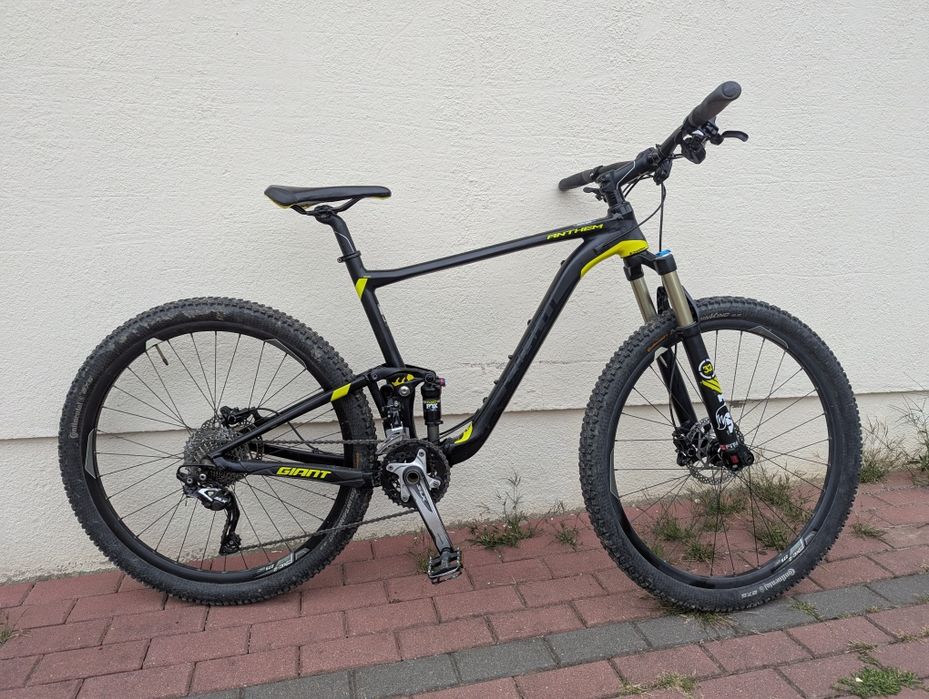 Rower górski MTB full giant anthem rama L koła 27,5 świeżo po serwisie