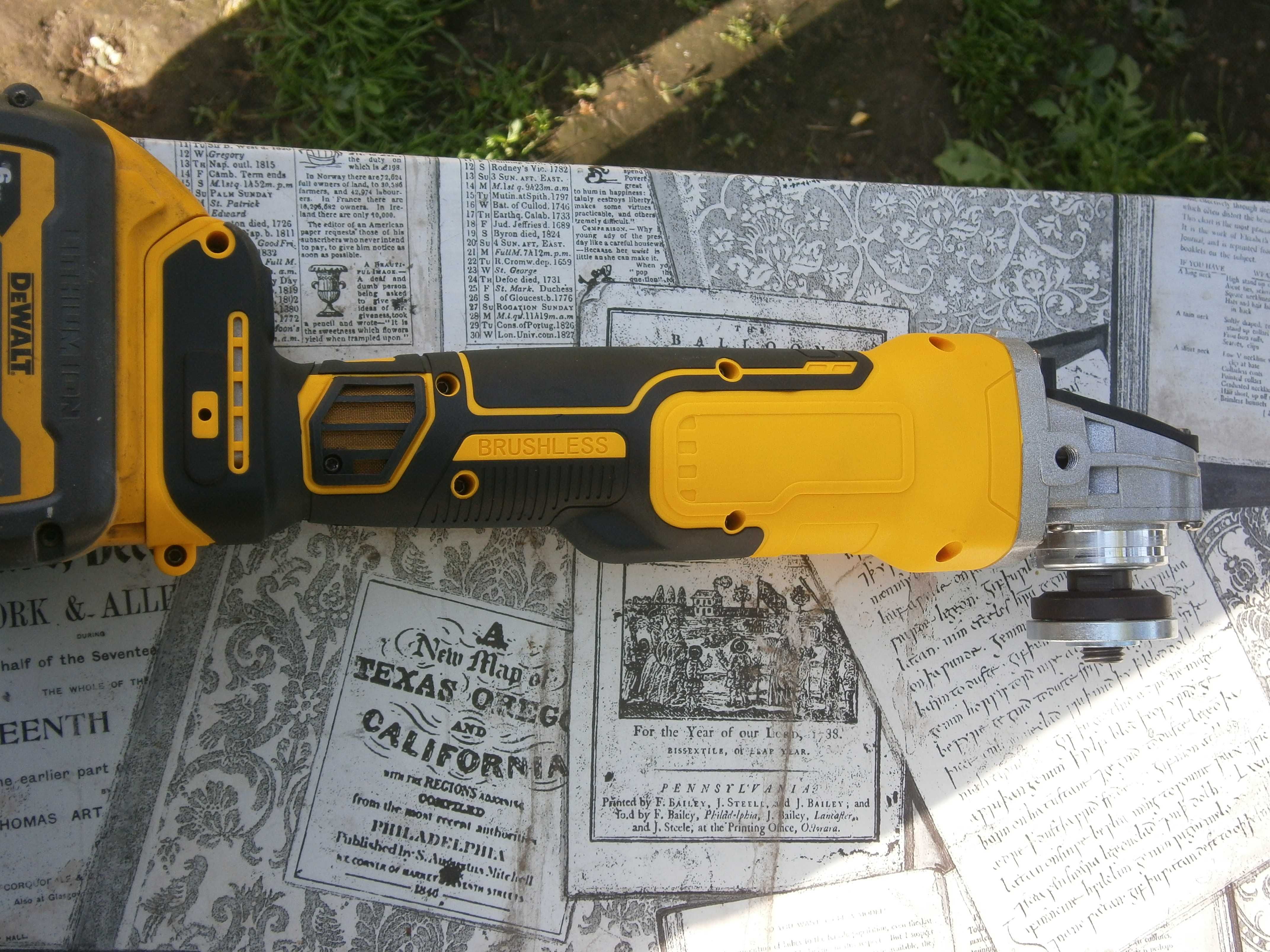 болгарка аккумуляторная dewalt 18v регулятор оборотов