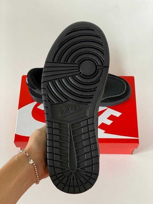 Кроссовки Nike Air Jordan 1 Low x Travis Scott 'Black Phantom' 39-45