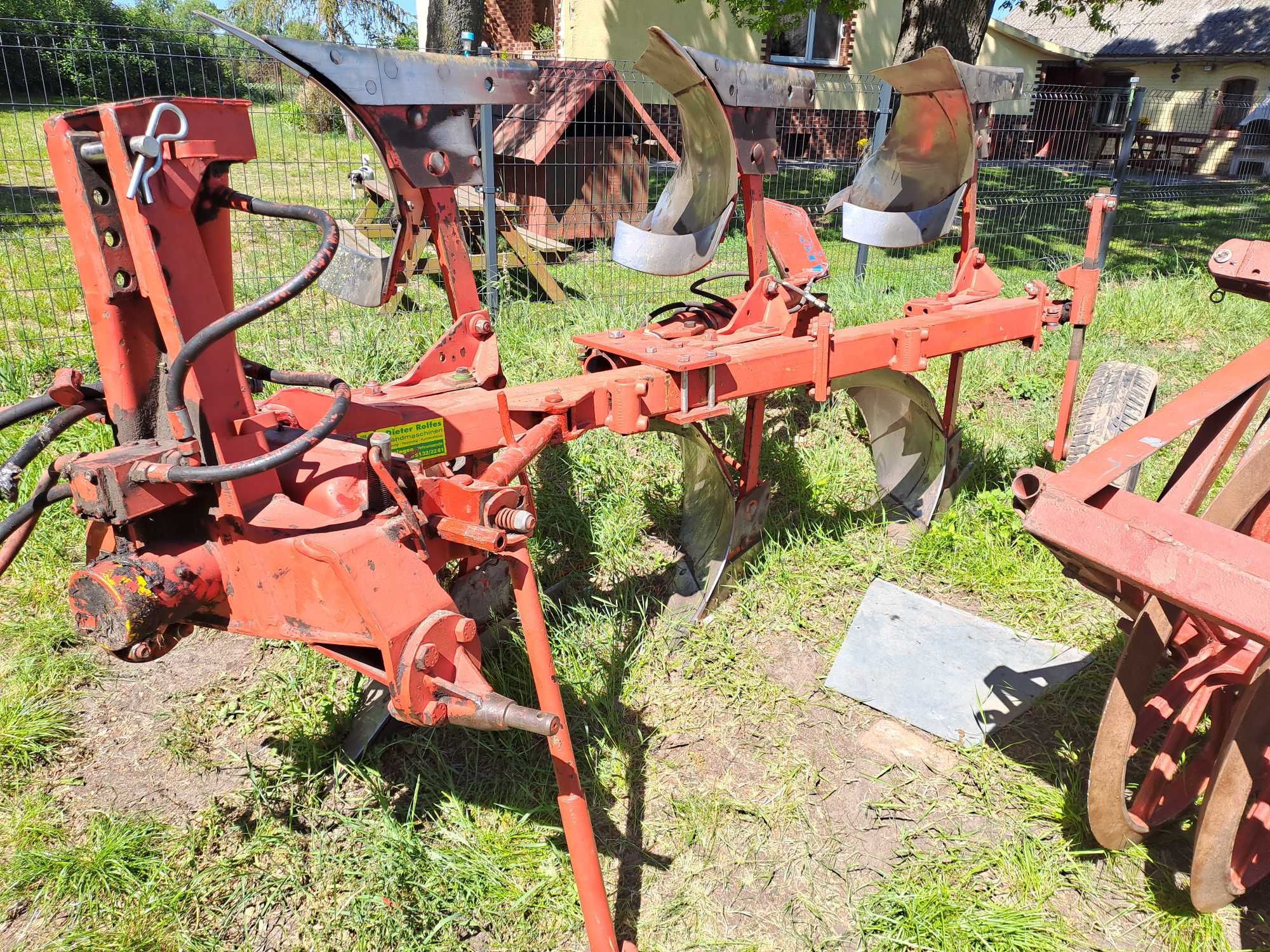 Pług krone mustang 100 ramię ,wał