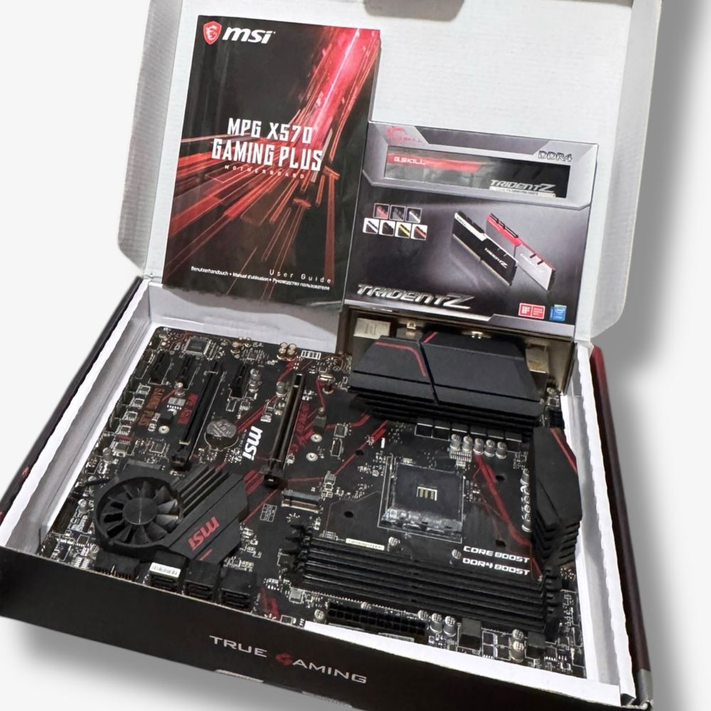 Componentes PC Gaming/Trabalho – Ryzen 7 + RAM 32GB + Motherboard MSI